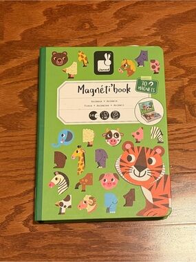 Janod Magnetic Animal Puzzle Book